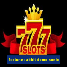 fortune rabbit demo sonic